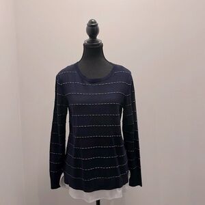 Calvin Klein Navy Blue Sweater